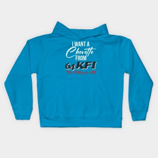 Retro 64 KFI AM Los Angeles / Orange County Radio Station Kids Hoodie